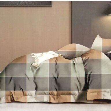 Deluxe kokvilnas gultas veļas komplekts PRIECĪGĀ DIENA, 4 daļu, 200x220 cm Deluxe kokvilnas gultas veļas komplekts PRIECĪGĀ DIENA, 4 daļu, 200x220 cm