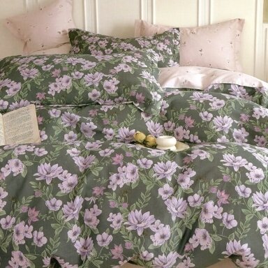 Deluxe kokvilnas gultas veļas komplekts VĪTEŅU ŠURMULIS, 3 daļu, 200x220 cm Deluxe kokvilnas gultas veļas komplekts VĪTEŅU ŠURMULIS, 3 daļu, 200x220 cm