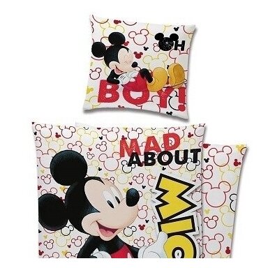 Divpusējs gultas veļas komplekts MICKEY MOUSE, 140x200 cm Divpusējs gultas veļas komplekts MICKEY MOUSE, 140x200 cm