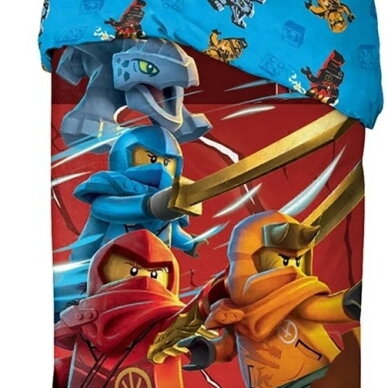 Gultas veļas komplekts LEGO NINJAGO, 140x200 cm