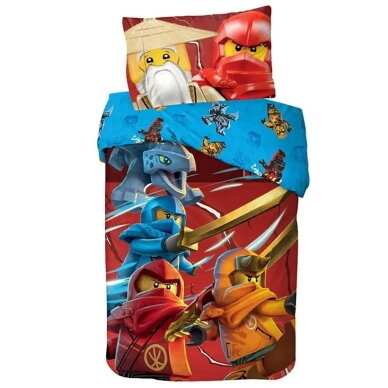 Gultas veļas komplekts LEGO NINJAGO, 140x200 cm Gultas veļas komplekts LEGO NINJAGO, 140x200 cm