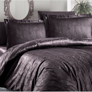 Gultas veļas komplekts ATHENA BROWN, 6 daļu, 200x220 cm