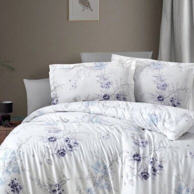 Gultas veļas komplekts LEENA LILAC, 6 daļu, 200x220 cm 1 Gultas veļas komplekts LEENA LILAC, 6 daļu, 200x220 cm 1