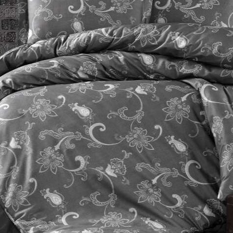 Gultas veļas komplekts CARMINA ANTHRACITE, 6 daļu, 200x220 cm 1 Gultas veļas komplekts CARMINA ANTHRACITE, 6 daļu, 200x220 cm 1