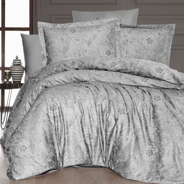 Gultas veļas komplekts ADVINA GREY, 6 daļu, 200x220 cm Gultas veļas komplekts ADVINA GREY, 6 daļu, 200x220 cm