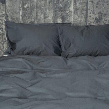 Perkela gultas veļas komplekts DARK GREY