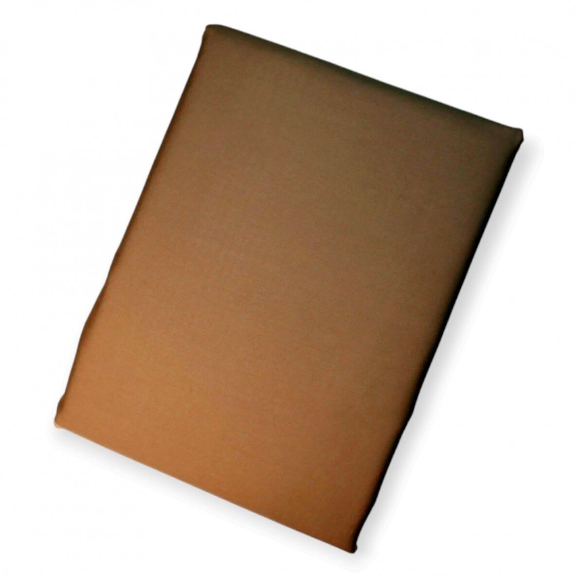 PREMIUM satīna palags ar gumiju NUDE BROWN 1