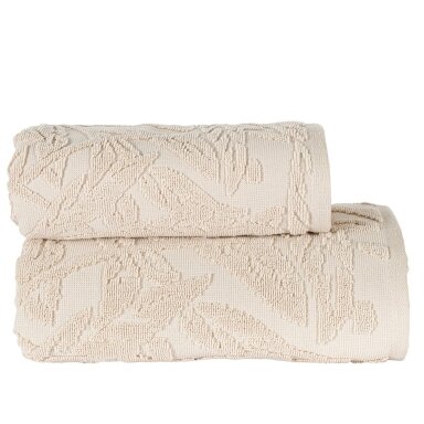 PREMIUM kokvilnas dvielis LIVIA LIGHT BEIGE, 500 g/m²