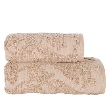 PREMIUM kokvilnas dvielis LIVIA NUDE, 500 g/m²