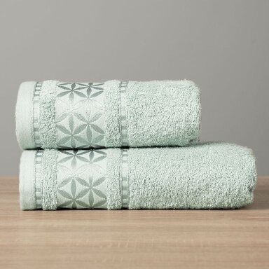 PREMIUM kokvilnas dvielis PAOLA (mētra)