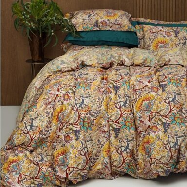 PREMIUM satīna gultas veļas komplekts BOHO & BOHO BACK