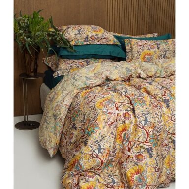 PREMIUM satīna gultas veļas komplekts BOHO & BOHO BACK