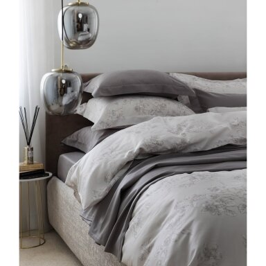 PREMIUM satīna gultas veļas komplekts EDEN BEIGE