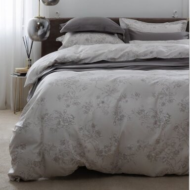 PREMIUM satīna gultas veļas komplekts EDEN BEIGE