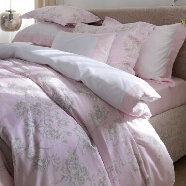 PREMIUM satīna gultas veļas komplekts EDEN PRIMROSE PINK