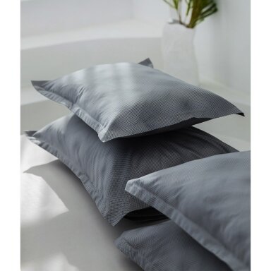 PREMIUM satīna gultas veļas komplekts MIRAGE GREY
