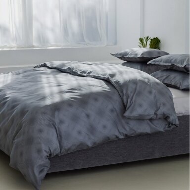 PREMIUM satīna gultas veļas komplekts MIRAGE GREY