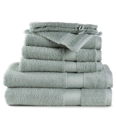 ROYAL kokvilnas dvielis LUX ASH GREEN, 630 g/m²