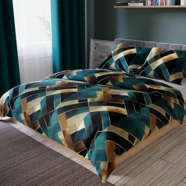 Satīna gultas veļas komplekts LAIMES CEĻŠ, 3 daļas, 200x220 cm Satīna gultas veļas komplekts LAIMES CEĻŠ, 3 daļas, 200x220 cm