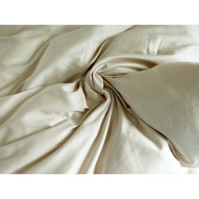 Satīna gultas veļa BEIGE 2
