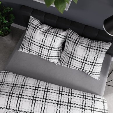 Satīna gultas veļas komplekts MODERNAIS VALSS, 3 daļas, 200x220 cm 2 Satīna gultas veļas komplekts MODERNAIS VALSS, 3 daļas, 200x220 cm 2