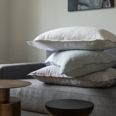 Dabisks linu gultas veļas komplekts CASUAL PALE GREY