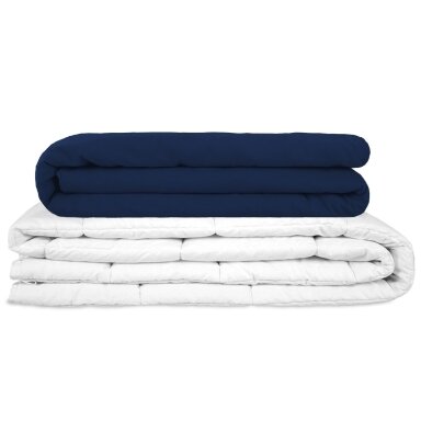 Smaga sega ar pārvalku GRAVITY BLANKET® Kids, 100x150 cm (zila)