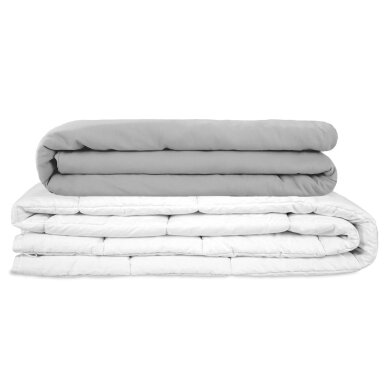 Smaga sega ar pārvalku GRAVITY BLANKET® Kids, 110x170 cm (pelēka)