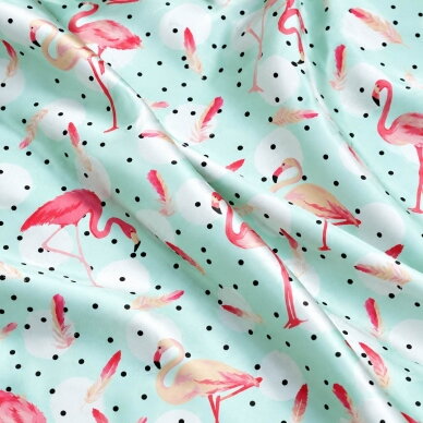 Zīda spilvendrāna MULBERRY FLAMINGO, 22 momme (M/M), 50x70 cm